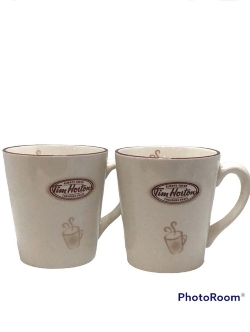 🍄 Pair of Tim Hortons Limited Edition Mugs #007